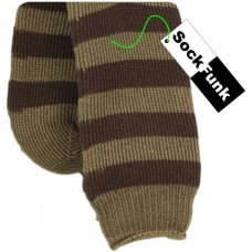 Thermal Socks- Brown Stripes
